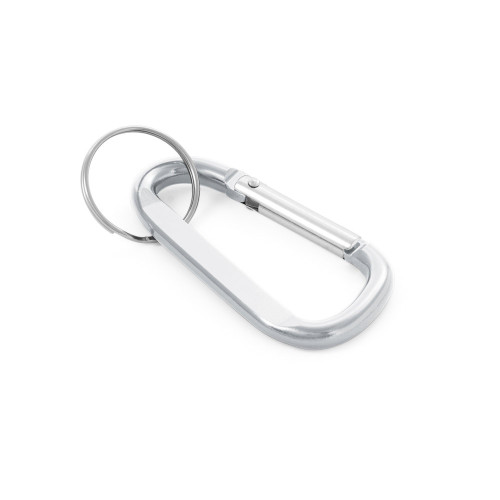 MATTHEW. Aluminium carabiner with keyring
