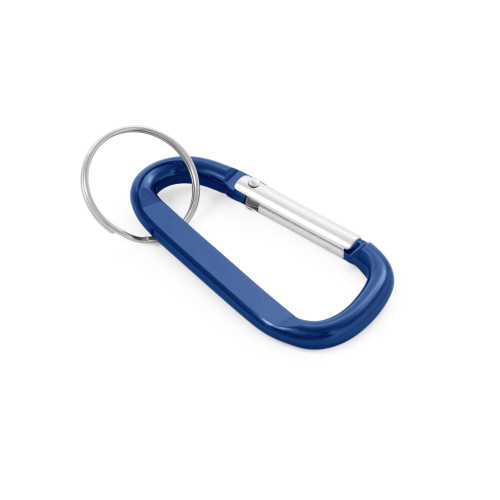 MATTHEW. Aluminium carabiner with keyring