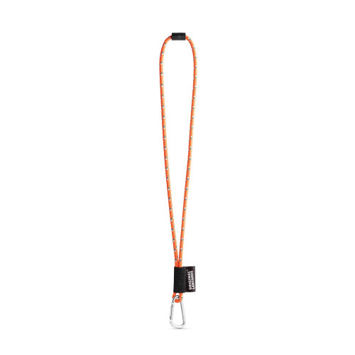 75091. SET Lanyard NAUTIC Long (Ø 7 mm) with D-shape carabiner 55 mm and safety lock Ø 7 mm