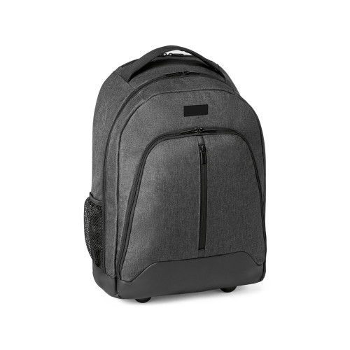 EINDHOVEN. Trolley backpack for laptop 15'6'' in 600D high-density polyester