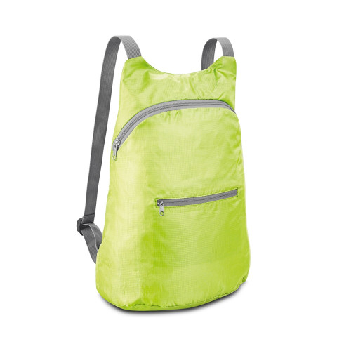 BARCELONA. 210D ripstop polyester foldable backpack