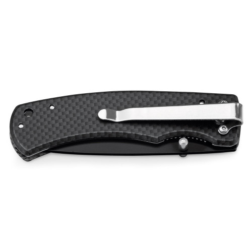 ALICK. Carbon fiber coated aluminum pocket knife