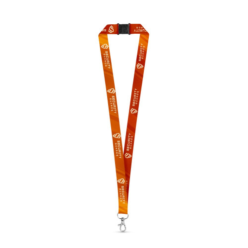 BRISTOL. SET Lanyard SUBLIMATION Long II (20 mm) with Hook Trigger Snap 20 mm and safety lock