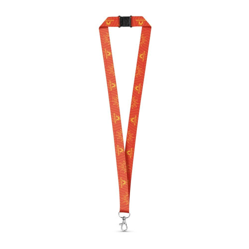 BRISTOL. SET Lanyard SUBLIMATION Long II (20 mm) with Hook Trigger Snap 20 mm and safety lock