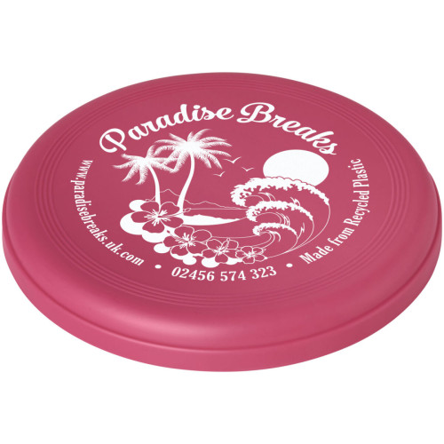 Crest recycled frisbee