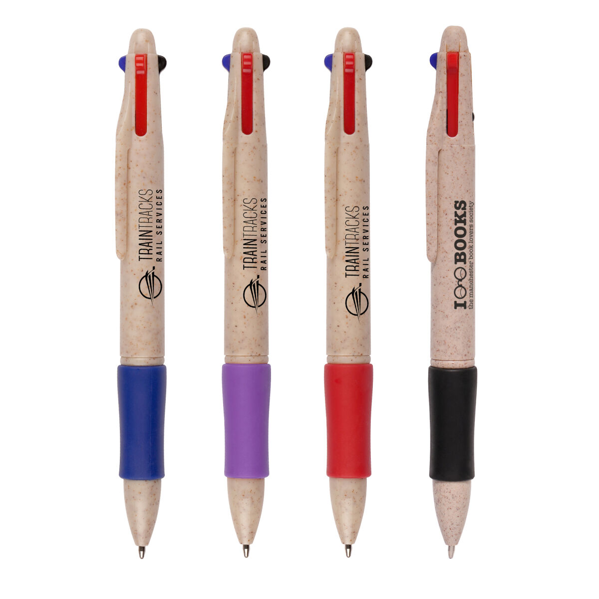 Custom Wheat 4 Colour Ball Pen