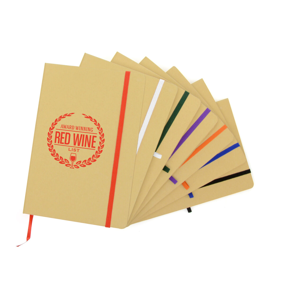 A GRS A5 Natural Recycled Notebook